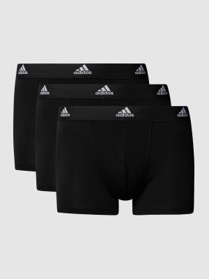 Bokserki bawełniane slim fit Adidas Sportswear czarne