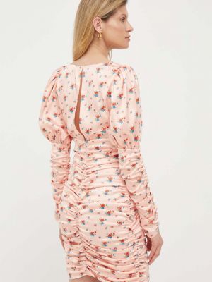Mini šaty Notes Du Nord růžové