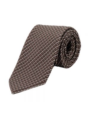 Corbata de seda Tom Ford marrón