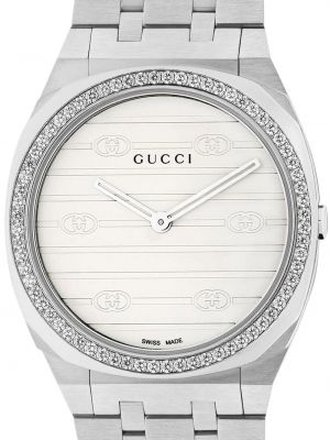 Armbanduhr Gucci silber