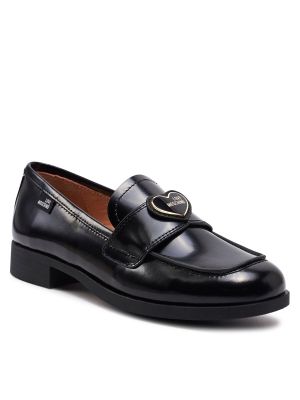 Loaferice Love Moschino crna