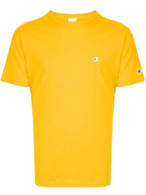 T-shirt Champion gelb