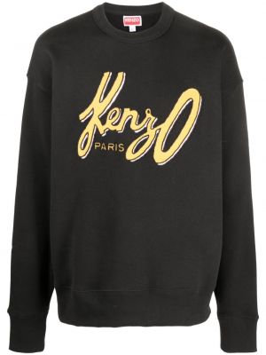 Sweatshirt aus baumwoll mit print Kenzo schwarz