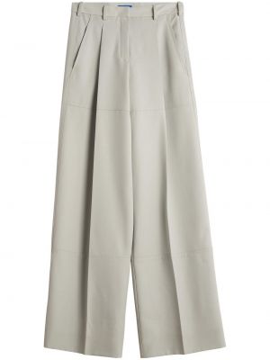 Pantaloni a vita alta Nina Ricci grigio