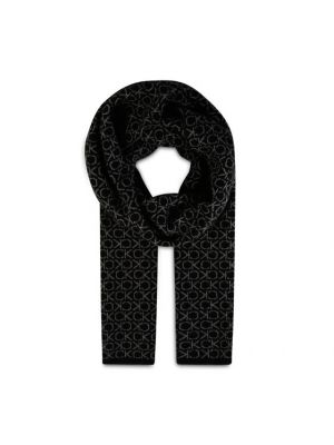 Вовняний шарф Calvin Klein чорний
