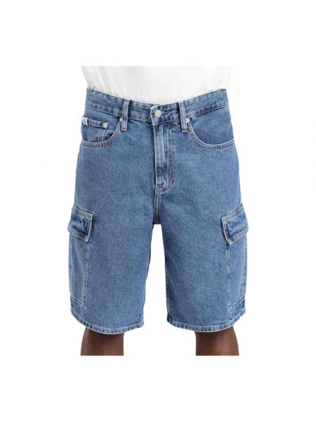 Jeans shorts Calvin Klein Jeans blau