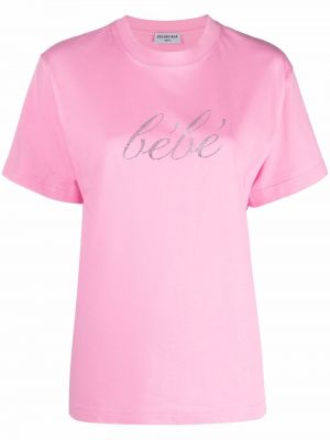 T-shirt Balenciaga rosa