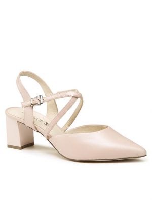 Růžové sandály Caprice
