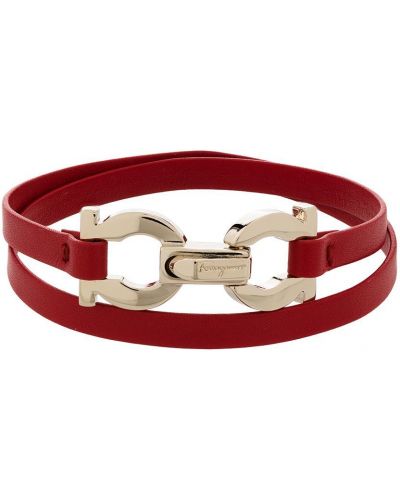 Armbånd Salvatore Ferragamo rød