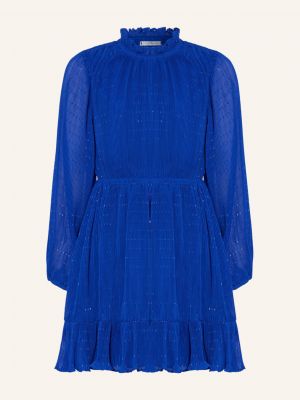 Plisované šaty Tommy Hilfiger modré