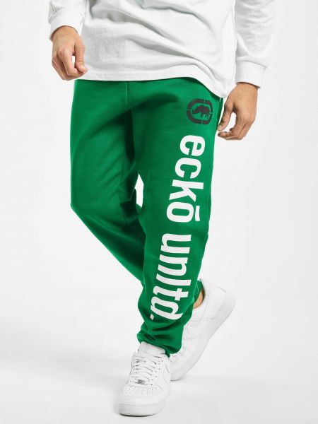 Sportovní kalhoty Ecko Unltd. zelené