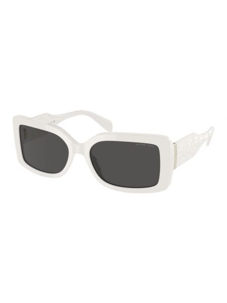 Okulary przeciwsłoneczne Michael Kors białe
