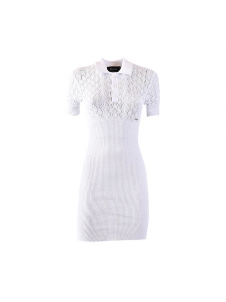 Sukienka mini Dsquared2 biała