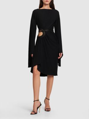 Midi haljina Tom Ford crna