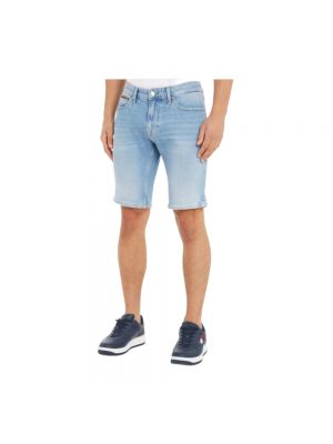 Slim fit jeans shorts Tommy Hilfiger blau