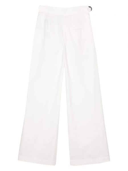 Kalhoty Emporio Armani bílé