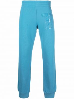 Pantalones de chándal Moschino azul