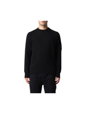 Sweter wełniany C.p. Company, сzarny