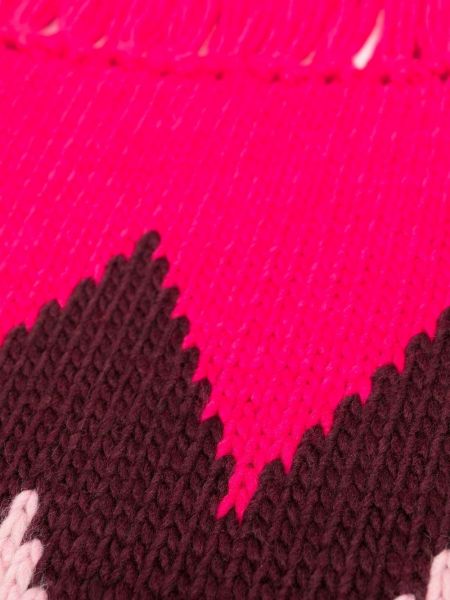 Sciarpa di lana M Missoni rosa