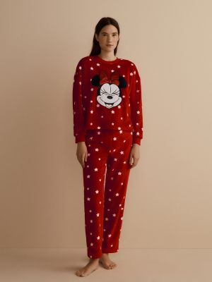 Pijama de estrellas Easy Wear rojo