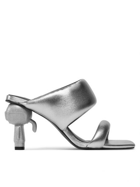 Sandály Karl Lagerfeld stříbrné