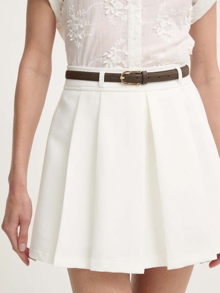 Mini suknja Answear Lab bijela