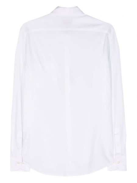 Bavlněná košile Paul & Shark bílá
