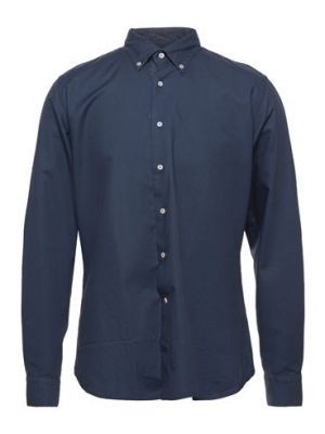 Camicia di cotone Alea blu