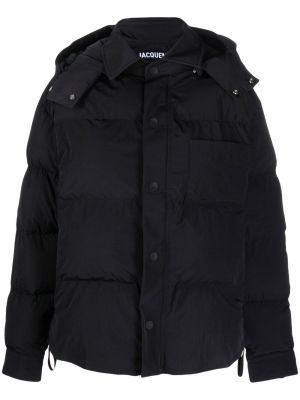 Daunenjacke mit kapuze Jacquemus schwarz