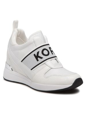 Sneakersy wsuwane Michael Michael Kors białe