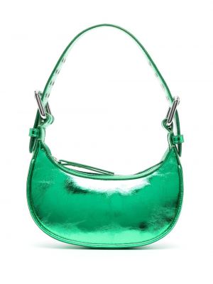 Nákupná taška By Far zelená