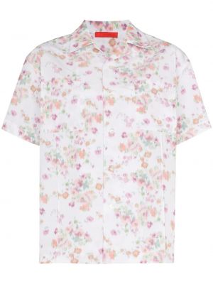 Camisa de flores con estampado Commission blanco