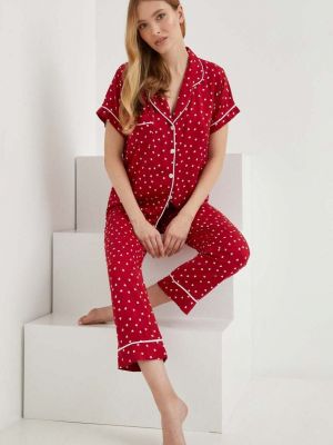 Pyžamo Answear Lab červené