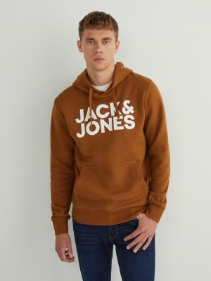 Sudadera con capucha Jack & Jones marrón