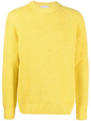 Pull en tricot Manuel Ritz jaune