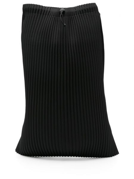 Plecak z kieszeniami plisowany Homme Plisse Issey Miyake czarny