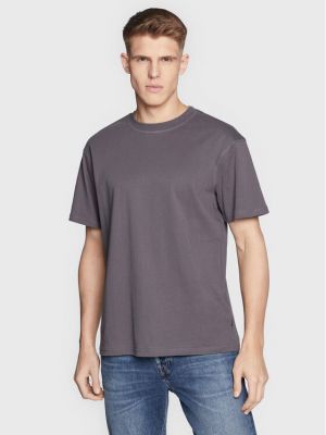 T-shirt Solid grigio