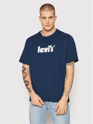 T-shirt large Levi's bleu