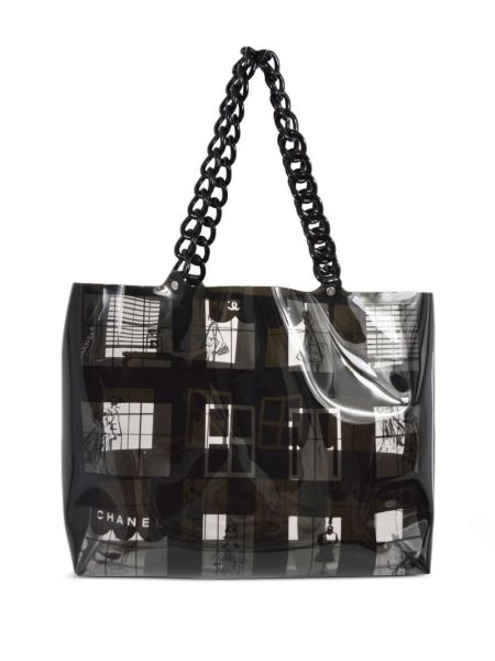 Τσάντα shopper Chanel Pre-owned μαύρο