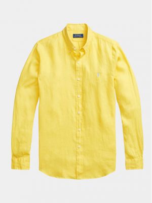 Marškiniai slim fit Polo Ralph Lauren geltona