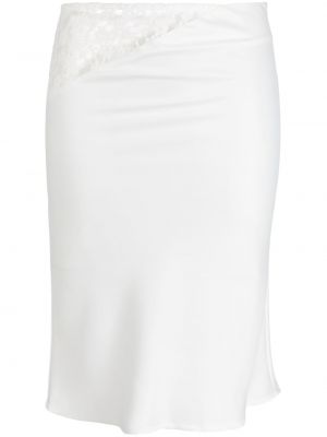 Suknja s čipkom Musier bijela