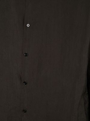 Svilena košulja Lemaire smeđa