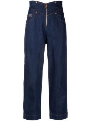 Džínsy s rovným strihom Versace Jeans Couture modrá