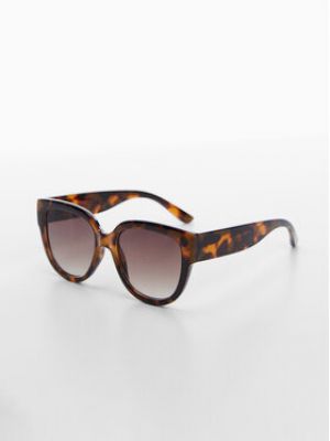 Okulary przeciwsłoneczne Mango brązowe