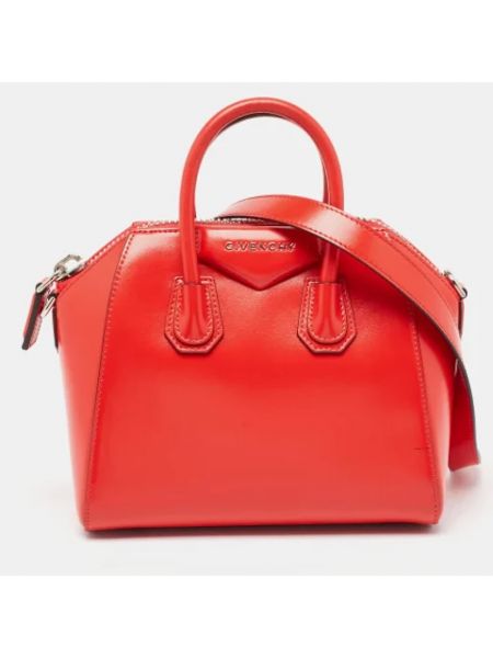 Bolso satchel de cuero Givenchy Pre-owned rojo