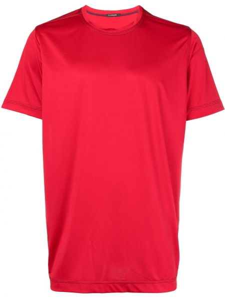 Koszulka w paski à La Garçonne czerwona