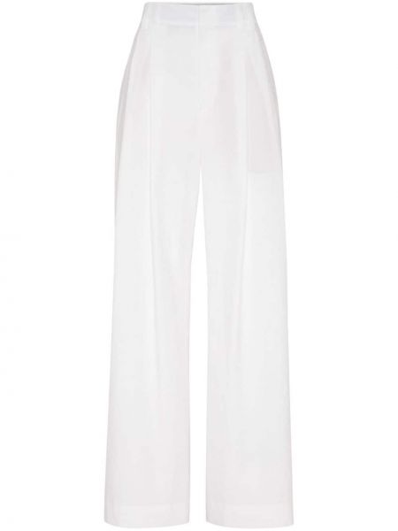 Bavlněné kalhoty Brunello Cucinelli bílé