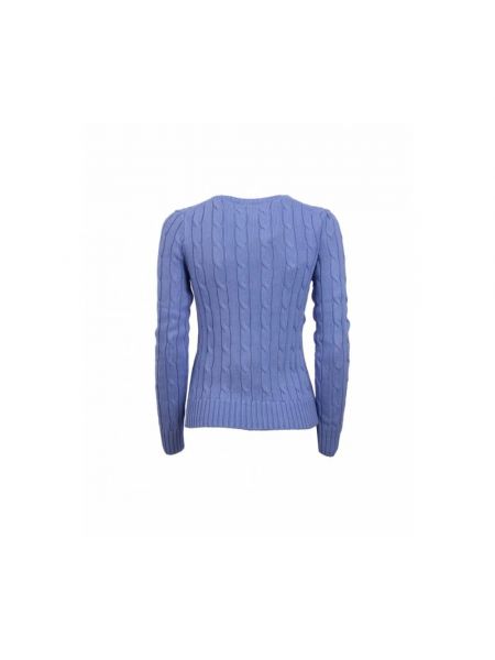 Sweter z długim rękawem Polo Ralph Lauren niebieski