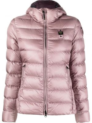 Lang jakke Blauer rosa