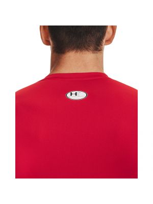 Tričko s dlouhým rukávem Under Armour červené